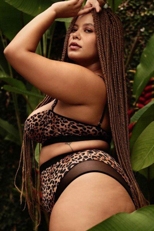 Rolling Minishort taille haute Alpha Été Tropicalia S