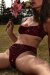 Rolling Short Vento Sequin Bordeaux 2XL