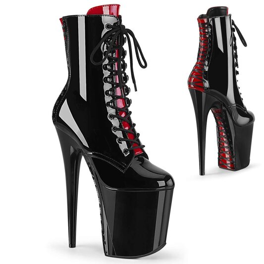 Pleaser Bottines FLAMINGO-1020FH Noir EU-37/US-7