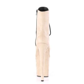 Pleaser Bottines FLAMINGO-1020FS Beige EU-37/US-7