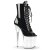 Pleaser Bottines FLAMINGO-1021 Noir Transparent EU-35/US-5