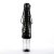 Pleaser Bottines FLAMINGO-1021 Noir Transparent EU-35/US-5