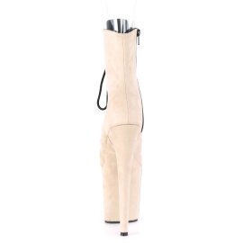 Pleaser Bottines FLAMINGO-1021FS Beige EU-35/US-5
