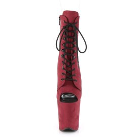 Pleaser Bottines FLAMINGO-1021FS Bourgogne EU-35/US-5