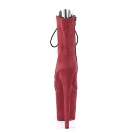 Pleaser Bottines FLAMINGO-1021FS Bourgogne EU-35/US-5