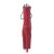 Pleaser Bottines FLAMINGO-1021FS Bourgogne EU-35/US-5