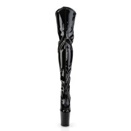 Pleaser Bottes cuissardes FLAMINGO-3000 Noir EU-37/US-7