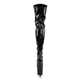 Pleaser Bottes cuissardes FLAMINGO-3000 Noir EU-37/US-7