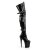 Pleaser Bottes cuissardes FLAMINGO-3028 Noir EU-37/US-7