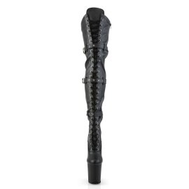 Pleaser Bottes cuissardes FLAMINGO-3028 Noir EU-37/US-7