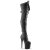 Pleaser Bottes cuissardes FLAMINGO-3028 Noir EU-37/US-7