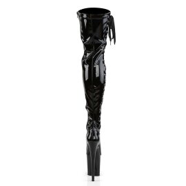 Pleaser Bottes cuissardes FLAMINGO-3050 Noir EU-37/US-7