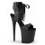 Pleaser Sandales FLAMINGO-800-14 Noir EU-37/US-7
