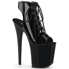 Pleaser Bottines FLAMINGO-800-20 Noir EU-35/US-5