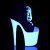 Pleaser Bottines FLAMINGO-800SK-02 Noir Néon Blanc EU-36/US-6