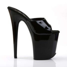 Pleaser Mules FLAMINGO-801 Noir EU-37/US-7