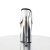 Pleaser Mules FLAMINGO-801 Transparent Argent Chrome EU-38/US-8