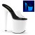 Pleaser Mules FLAMINGO-801UV Transparent Néon Blanc EU-37/US-7