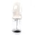 Pleaser Mules FLAMINGO-802 Transparent Argent EU-35/US-5