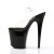 Pleaser Sandales FLAMINGO-808 Transparent Noir EU-37/US-7