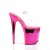 Pleaser Sandales FLAMINGO-808 Transparent Rose Chrome EU-37/US-7
