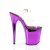 Pleaser Sandales FLAMINGO-808 Transparent Violet Chrome EU-42/US-12