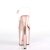 Pleaser Sandales FLAMINGO-808 Transparent Or Rose Chrome EU-36/US-6