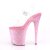 Pleaser Sandales FLAMINGO-808CF Transparent Rose EU-35/US-5