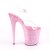 Pleaser Sandales FLAMINGO-808CF Transparent Rose EU-35/US-5