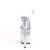 Pleaser Sandales FLAMINGO-808GF Transparent Argent Multi Paillettes EU-35/US-5