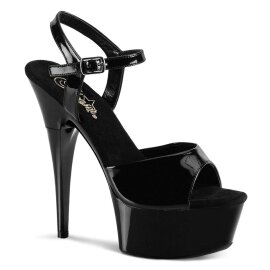 Pleaser Sandales CAPTIVA-609 Noir EU-38 / US-8