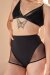 Lunalae Shorts High Waist  Carla Maille noire M
