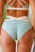 Zasha Polewear Short taille basse Aimee Dark Cyan Occasion