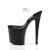 Pleaser Sandales FLAMINGO-808MG Transparent Noir EU-35/US-5