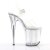 Pleaser Sandales FLAMINGO-808MMG Transparent Argent EU-35 / US-5