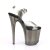 Pleaser Sandales FLAMINGO-808N-T Noir EU-40/US-10