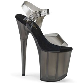 Pleaser Sandales FLAMINGO-808N-T Noir EU-38/US-8