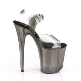 Pleaser Sandales FLAMINGO-808N-T Noir EU-39/US-9