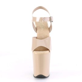 Pleaser Sandales FLAMINGO-808N Crème EU-37/US-7