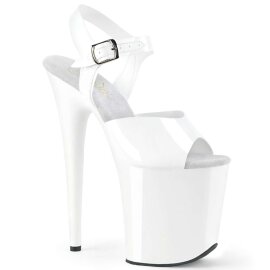 Pleaser Sandales FLAMINGO-808N Blanc EU-35/US-5