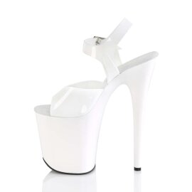 Pleaser Sandales FLAMINGO-808N Blanc EU-35/US-5