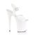 Pleaser Sandales FLAMINGO-808N Blanc EU-35/US-5