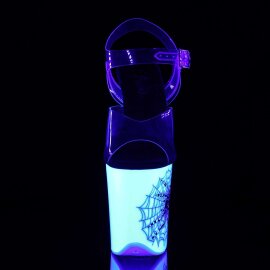 Pleaser Sandales FLAMINGO-808SW Transparent Néon...