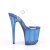 Pleaser Sandales FLAMINGO-808T Transparent Bleu EU-35/US-5