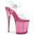 Pleaser Sandales FLAMINGO-808T Transparent Rose EU-37/US-7