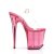 Pleaser Sandales FLAMINGO-808T Transparent Rose EU-37/US-7