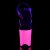 Pleaser Sandales FLAMINGO-808UV Transparent Néon-Rose EU-41/US-11