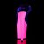 Pleaser Sandales FLAMINGO-808UV Transparent Néon-Rose EU-41/US-11
