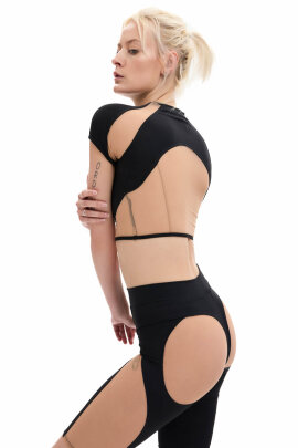 MÆD Short Cycliste Laecker 1.0 Noir + Nude XS