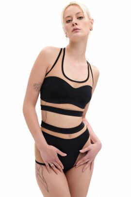 MÆD Short Haeve 1.0 Noir + Nude XXL